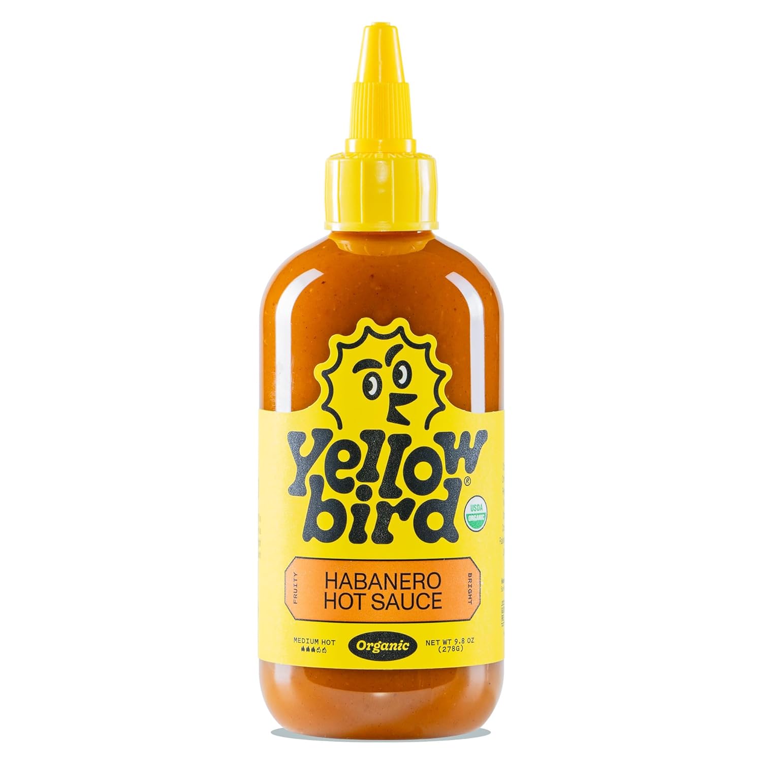Organic Habanero Hot Sauce (9.8 oz)