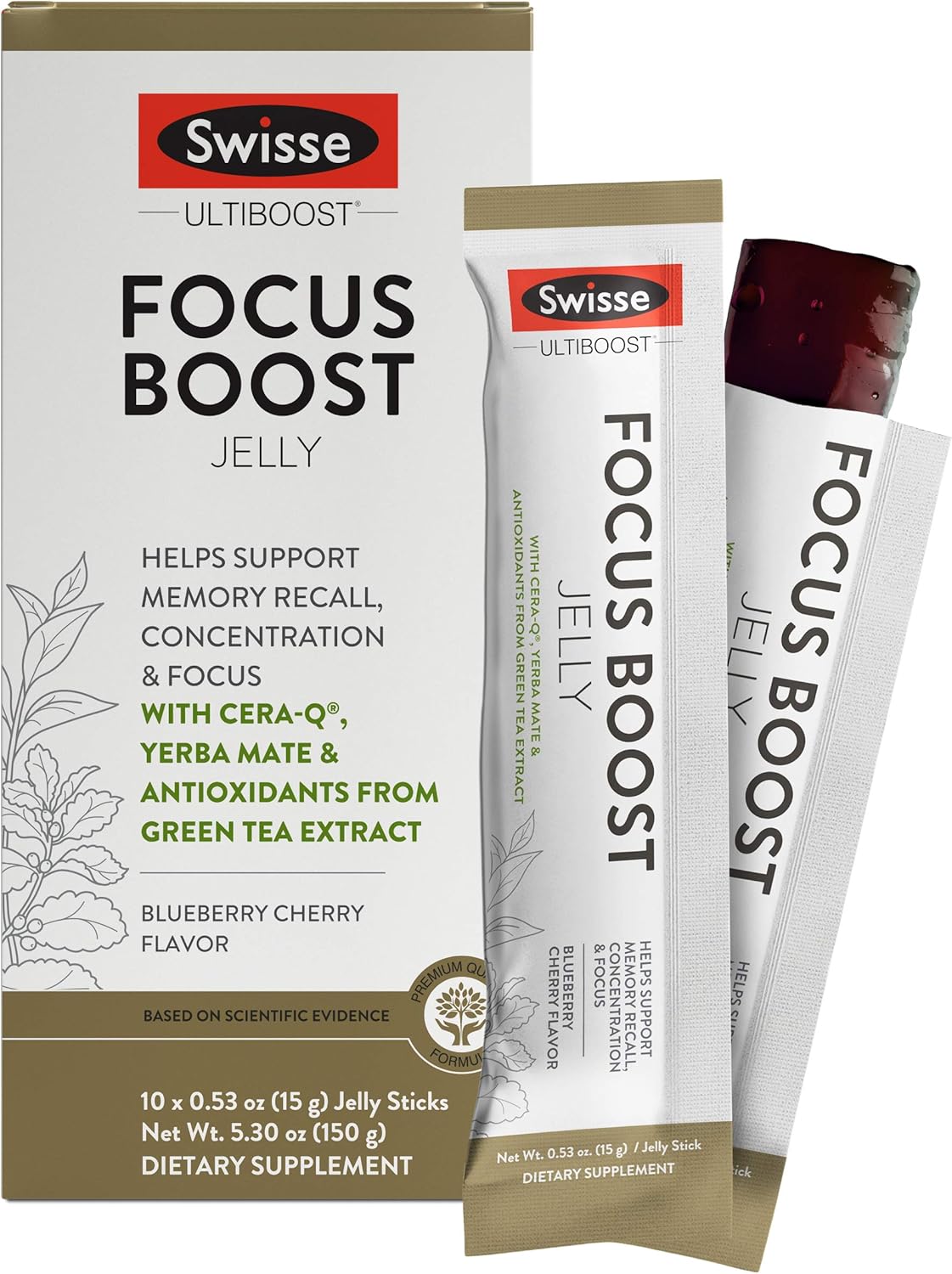 Swisse Ultiboost Focus Boost Jelly Sticks