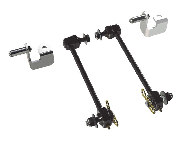 JK 8.5" Front Sway Bar Quick Disconnect Kit (0–2.5" Lift)