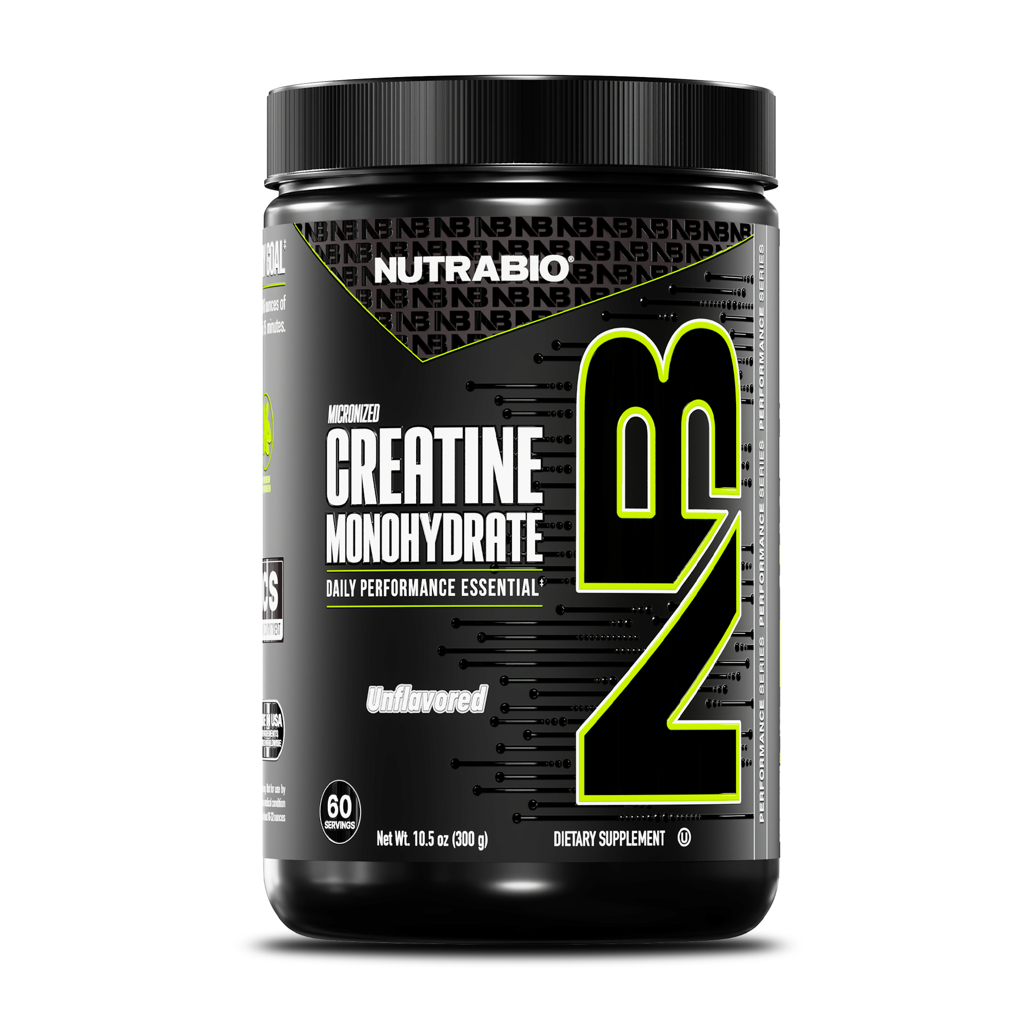 Pure Micronized Creatine Monohydrate — Unflavored, 300g