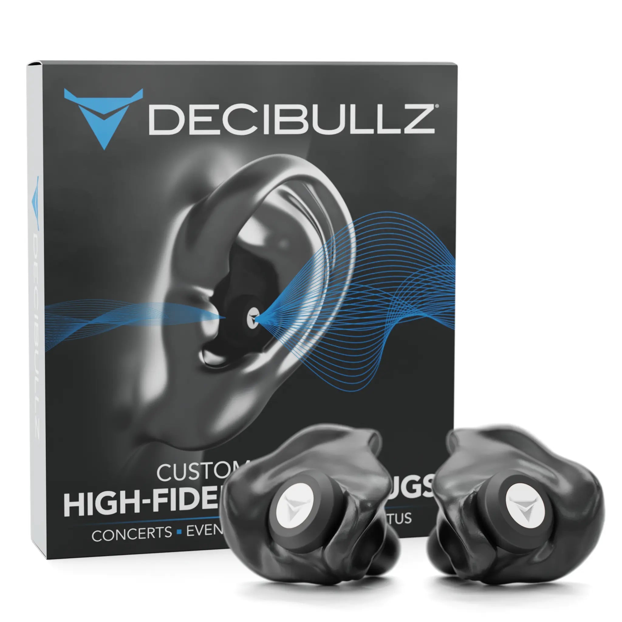 Decibullz Custom Molded High-Fidelity Earplugs