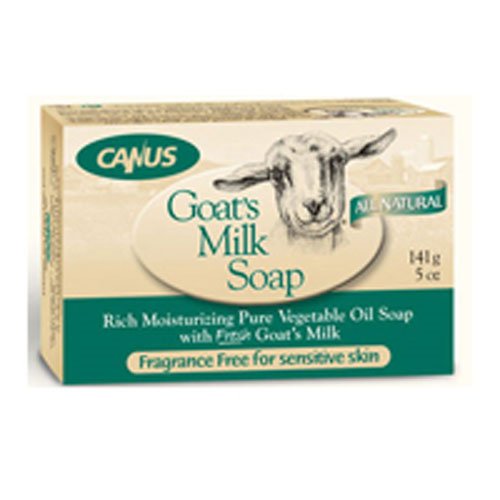 Canus Goats Milk Bar Soap - Fragrance Free - 5 oz