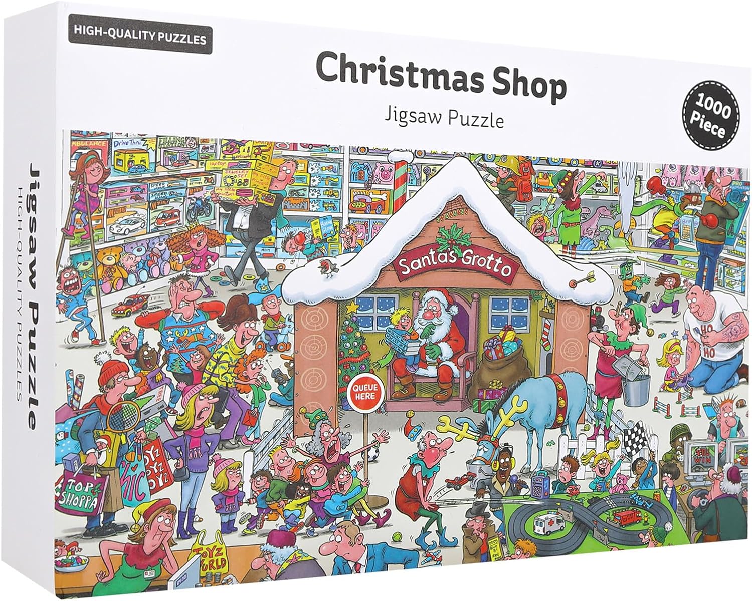 Unknown 1000-Piece Christmas Store Jigsaw Puzzle for Adult - 27.6x19.7 Inch Festive Delight (Large Size)