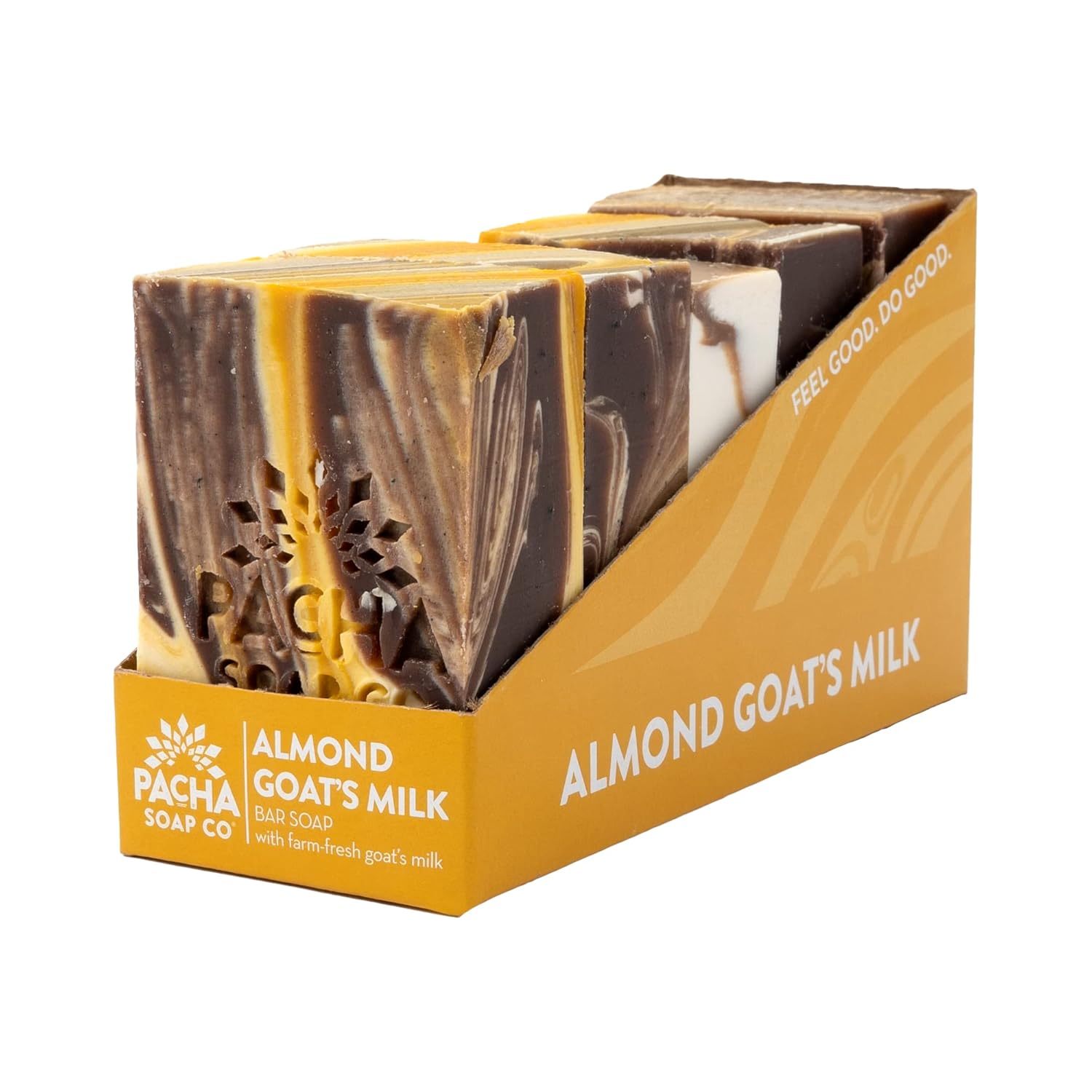 Pacha Soap Co. Almond Goat's Milk Bar Soap 5-Pack