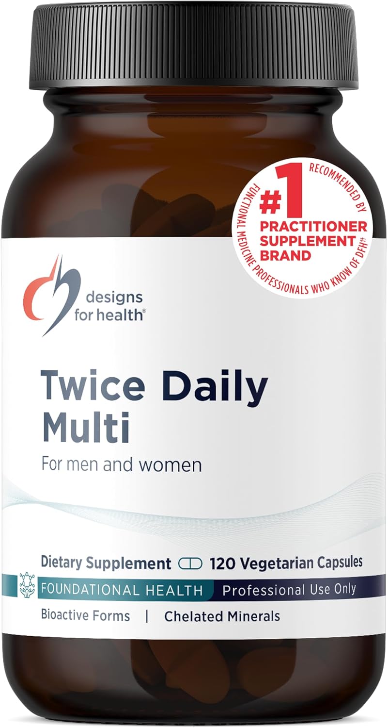 Methylated Multivitamin for Women & Men - Twice Daily