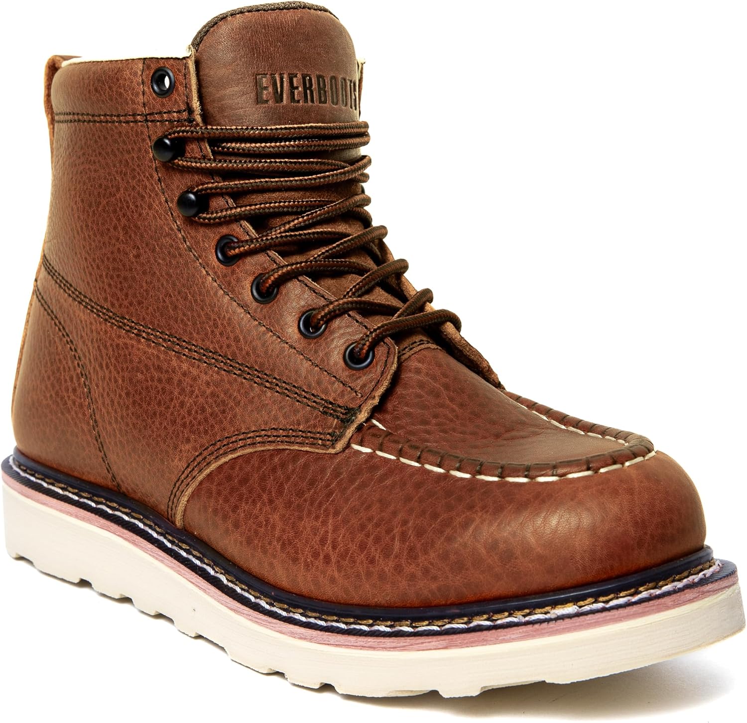 EVER BOOTS Men's Moc Toe Work Boots