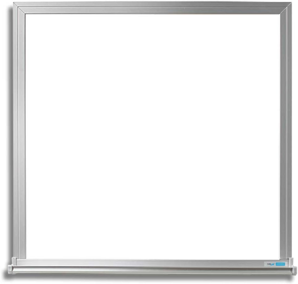 EVERWhite Magnetic Aluminum Framed Whiteboard 2'×2'