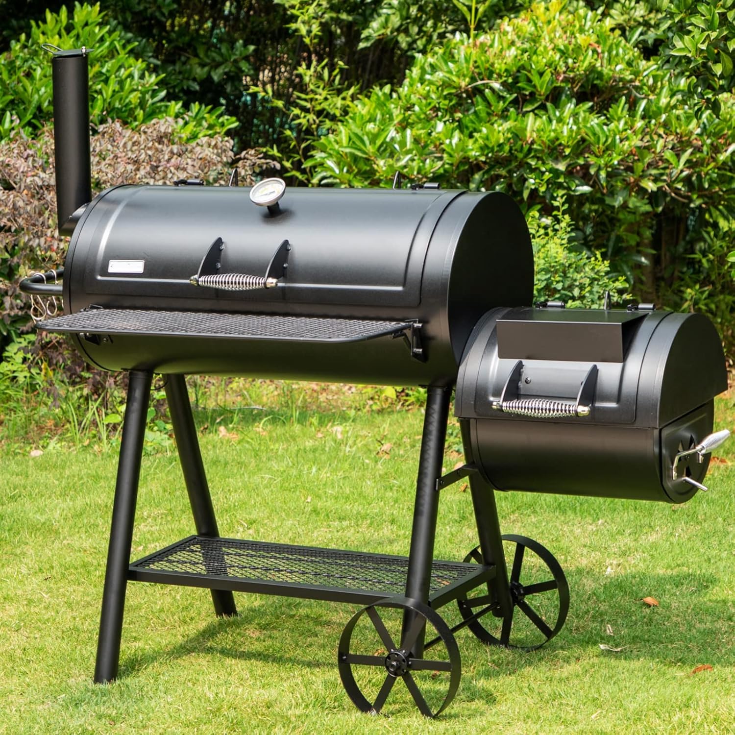 Sophia & William Heavy-Duty Charcoal Outdoor Smoker Grills