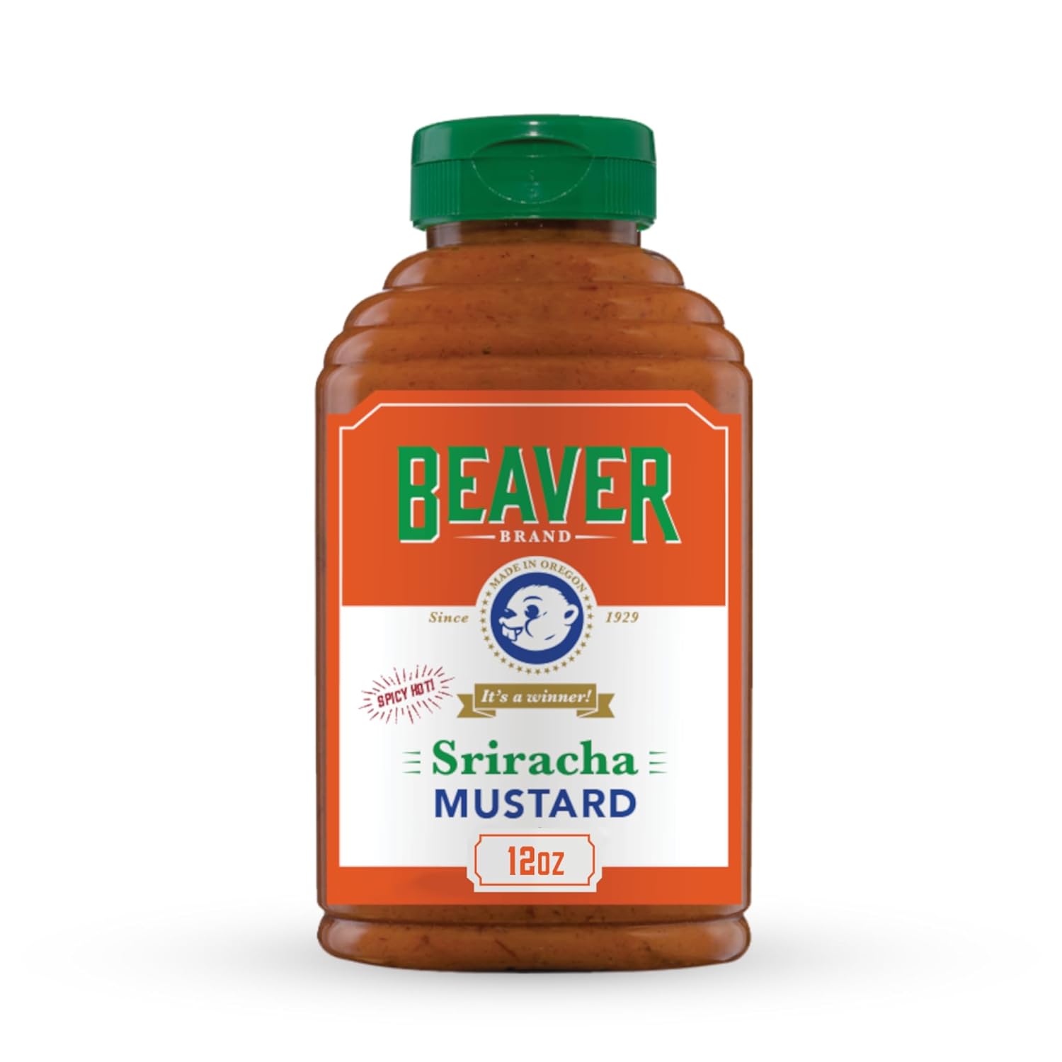 Beaver Brand Sweet Honey Mustard, 13 oz