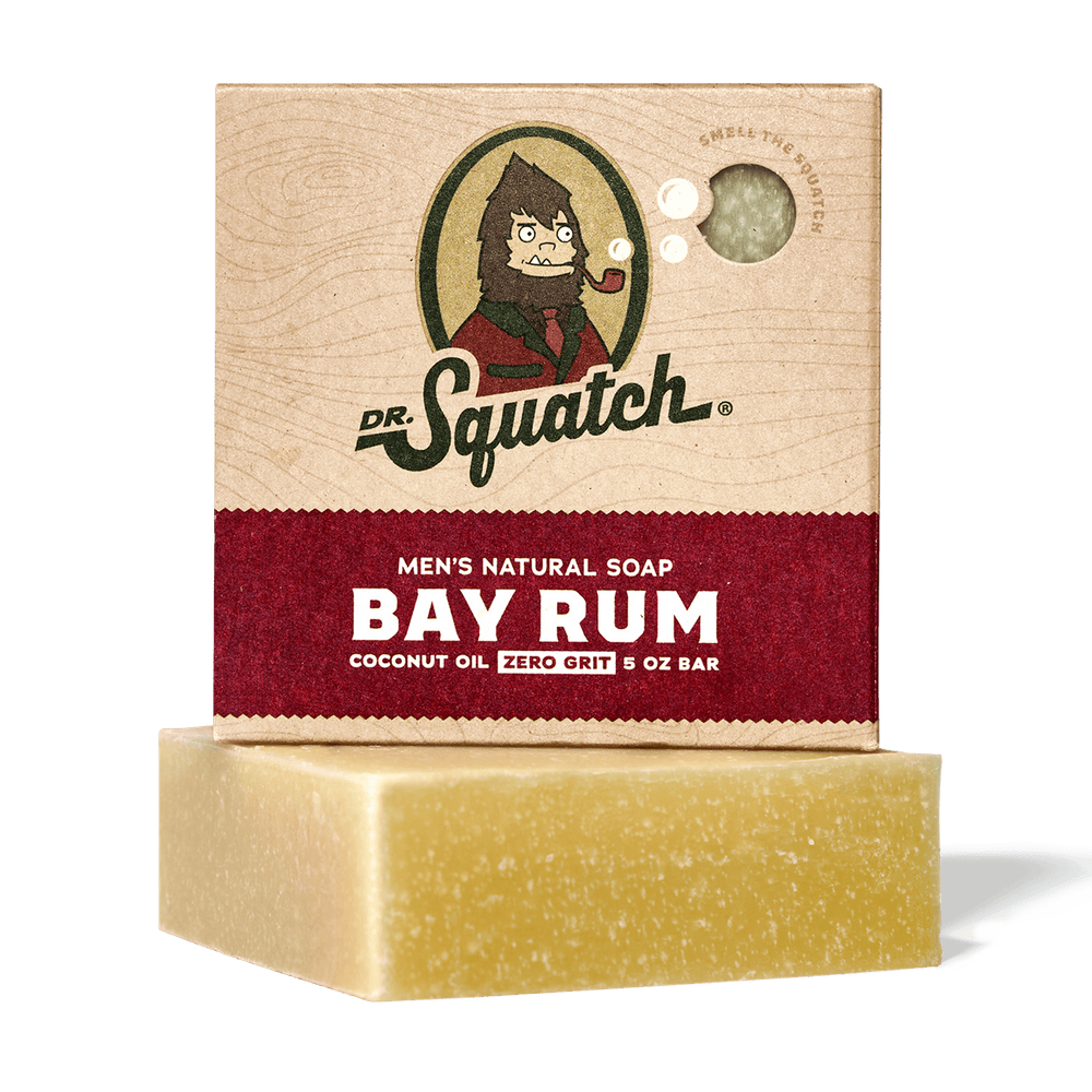 Dr. Squatch Bay Rum Bar Soap