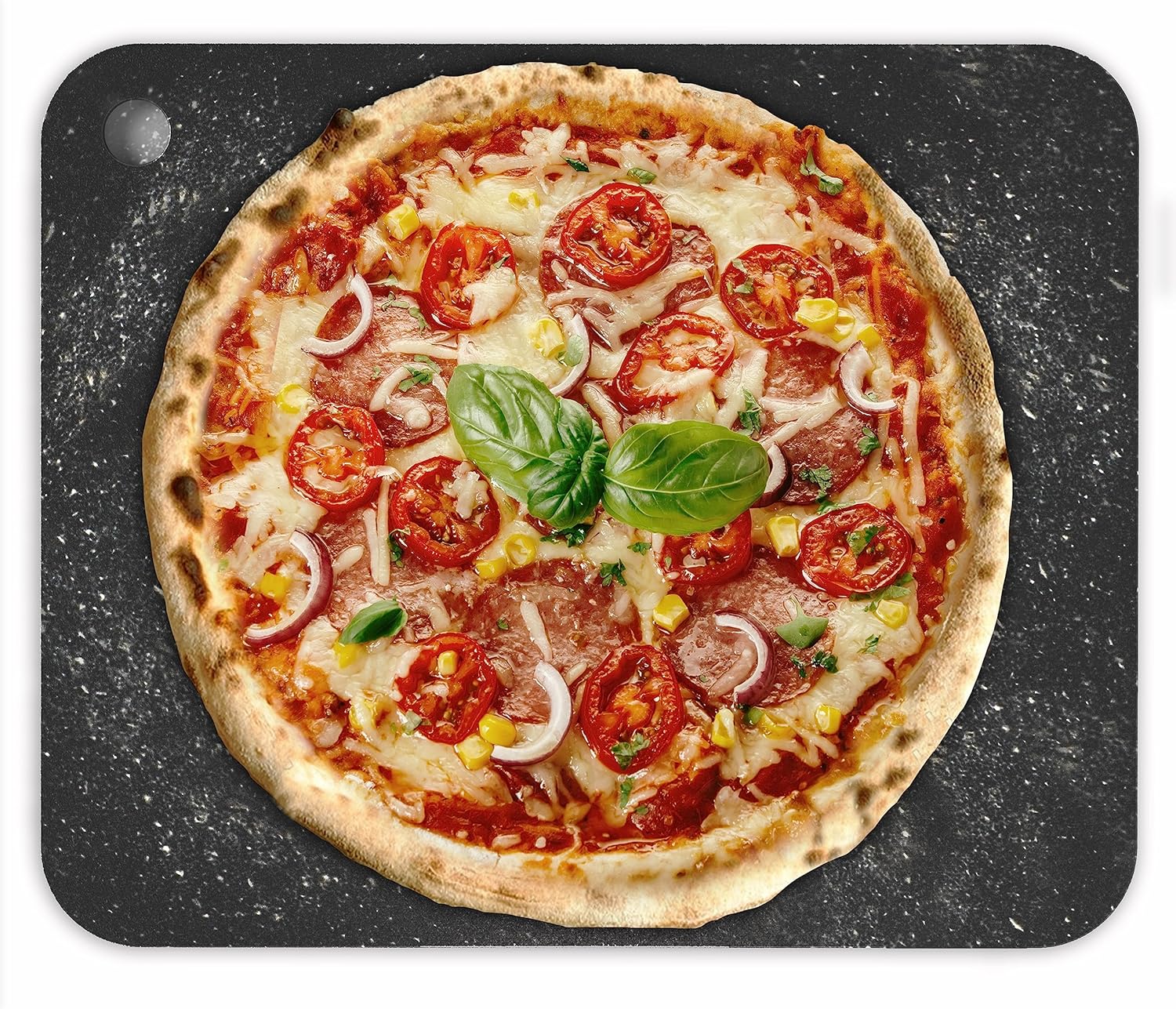 Chef Pomodoro Pizza Steel for Oven 16 Inch 1/4 Inch Thick