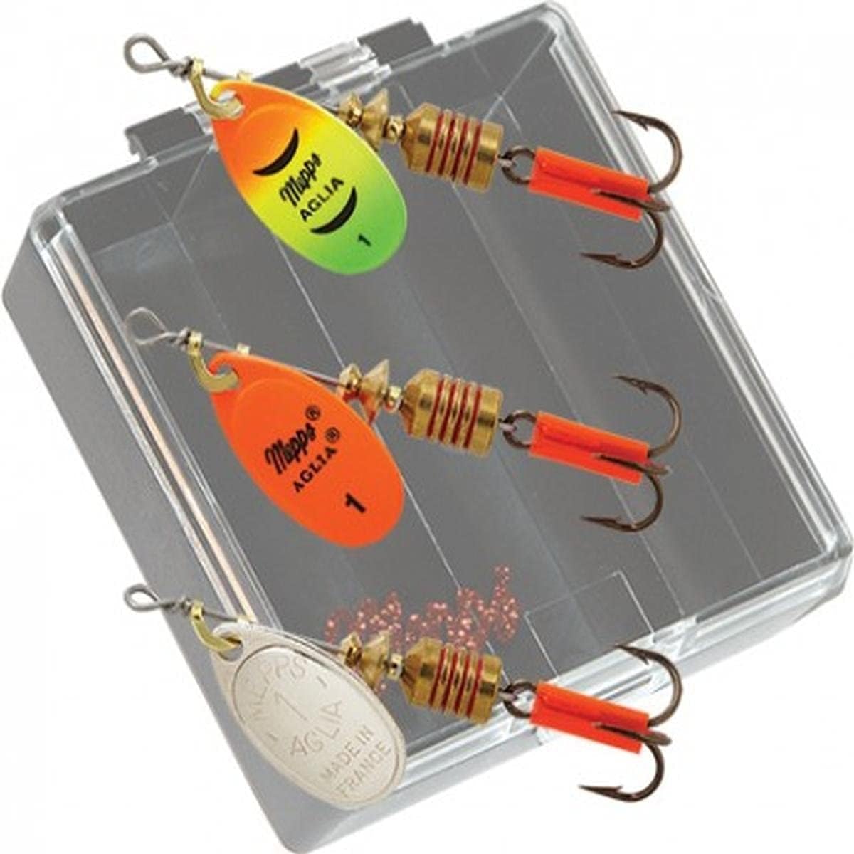 Mepps Mepp's Aglia Plain Trout Fishing Lure Pocket Pack