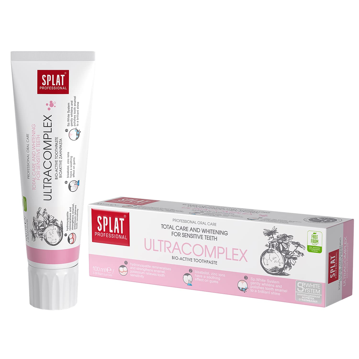 SPLAT Professional Series Ultracomplex Toothpaste