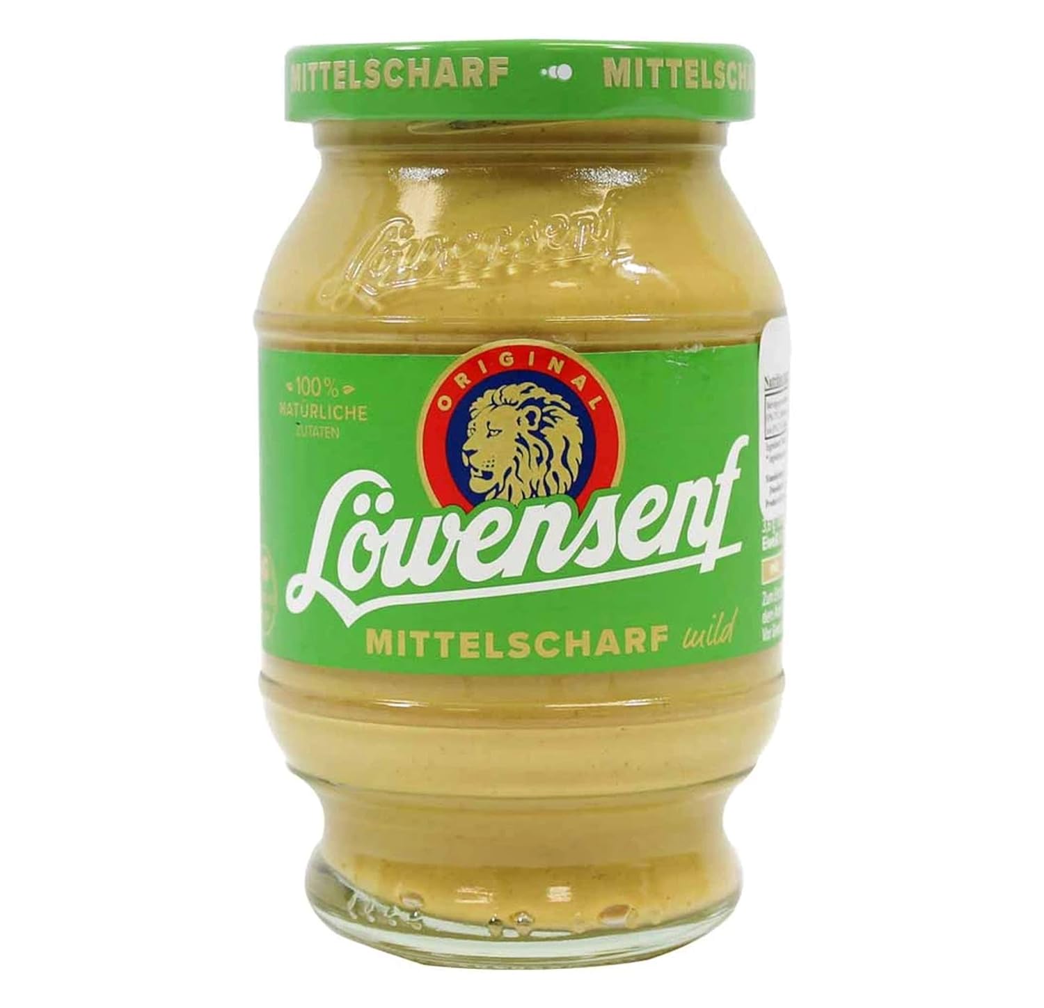 Lowensenf German Lowensenf Mittelscharf Mild Mustard 8.7 fl oz (250 ml) From germany