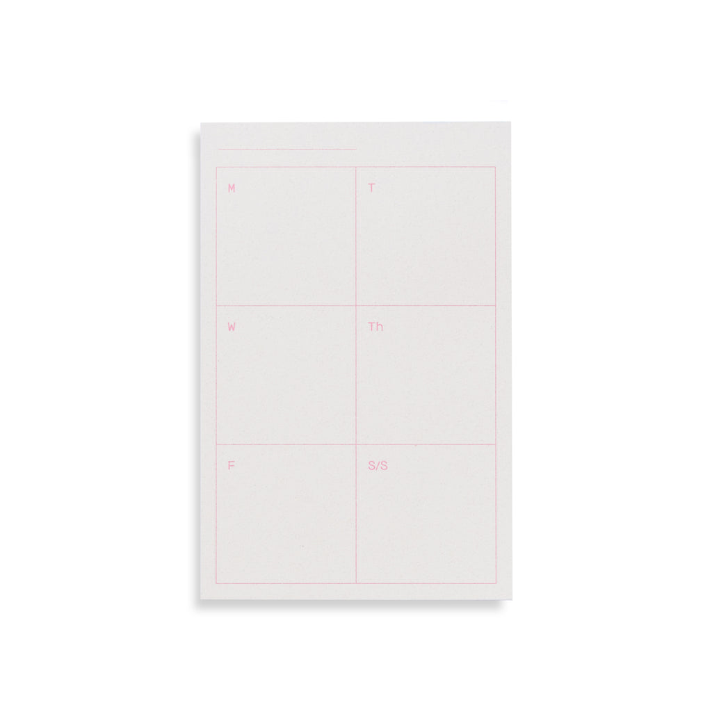 Square Weekly Pad