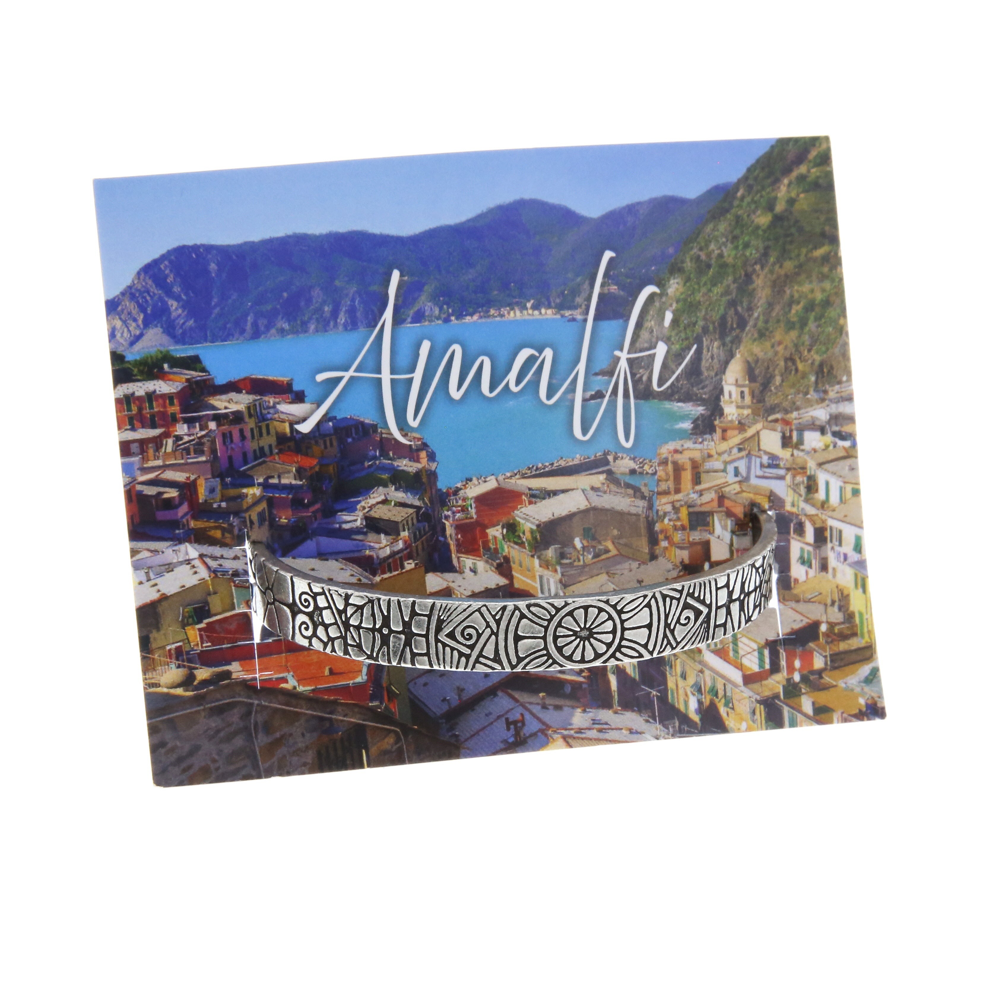 Amalfi Origins Pewter Cuff Bracelet
