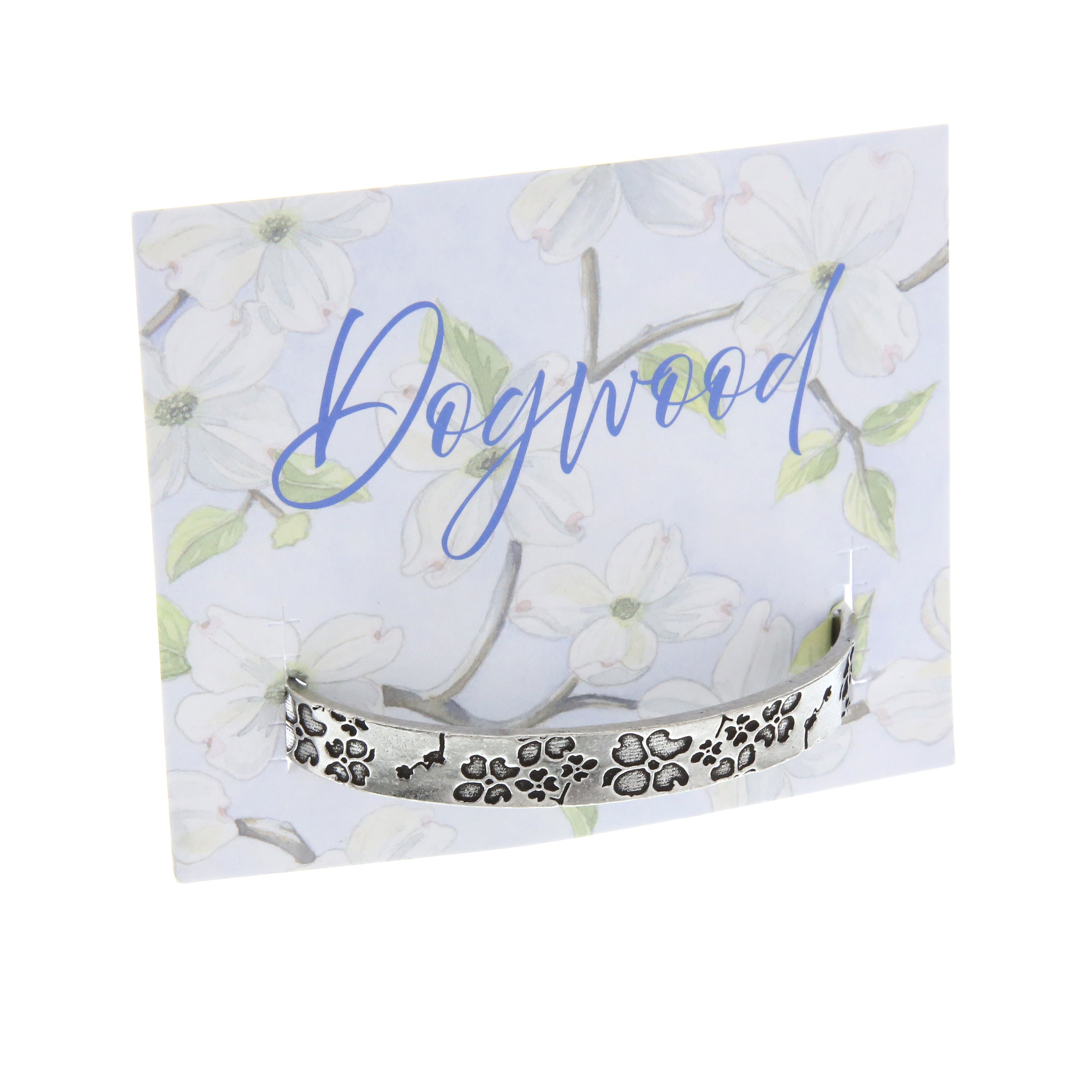 Dogwood Origins Pewter Cuff Bracelet