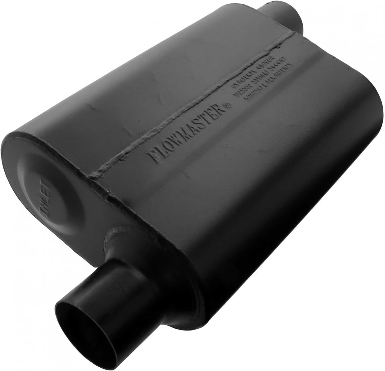 Super 44 Series Chambered Muffler – 2.5" Offset In/Offset Out (942548)