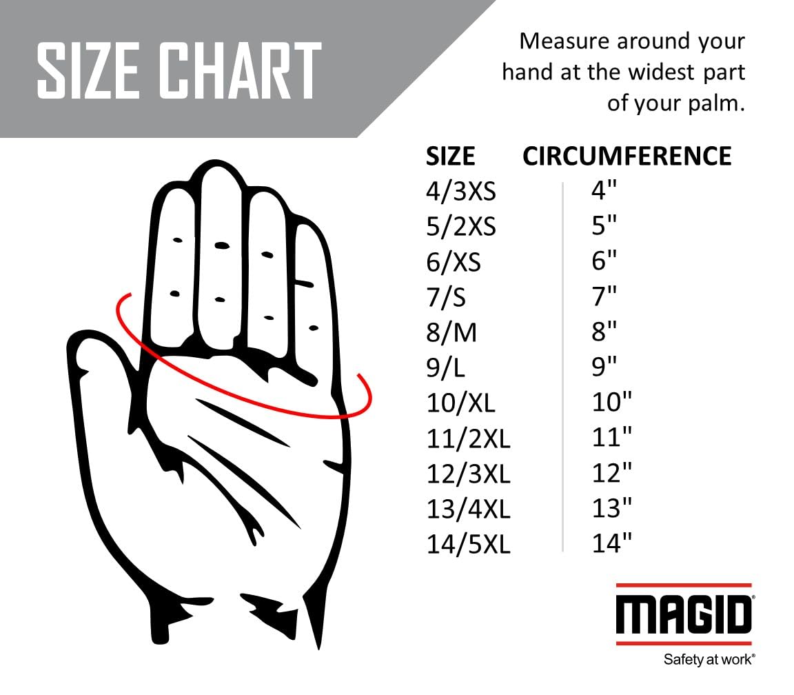 MAGID PT944RJ Terry Master Heavyweight General Purpose Terrycloth Gloves