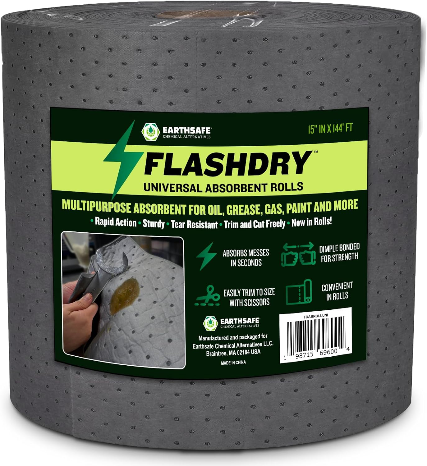FLASHDRY Universal Spill Absorbent Pads