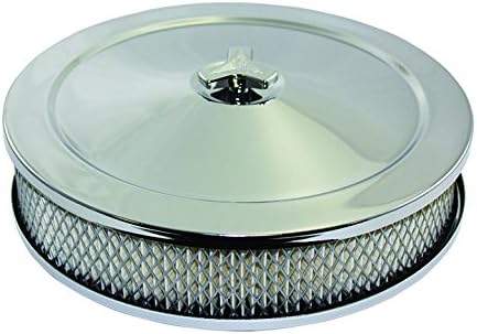 Mota Performance A10136 Chrome Air Cleaner 10" X 2" Round High Dome Style