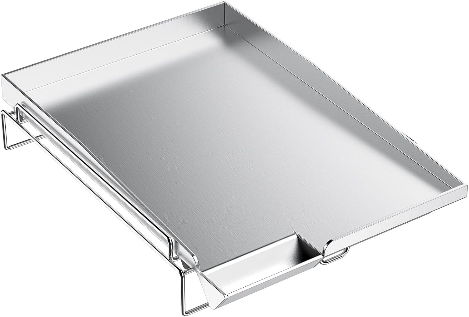 Skyflame Universal Stainless Steel Griddle, Flat Top Gas Grill