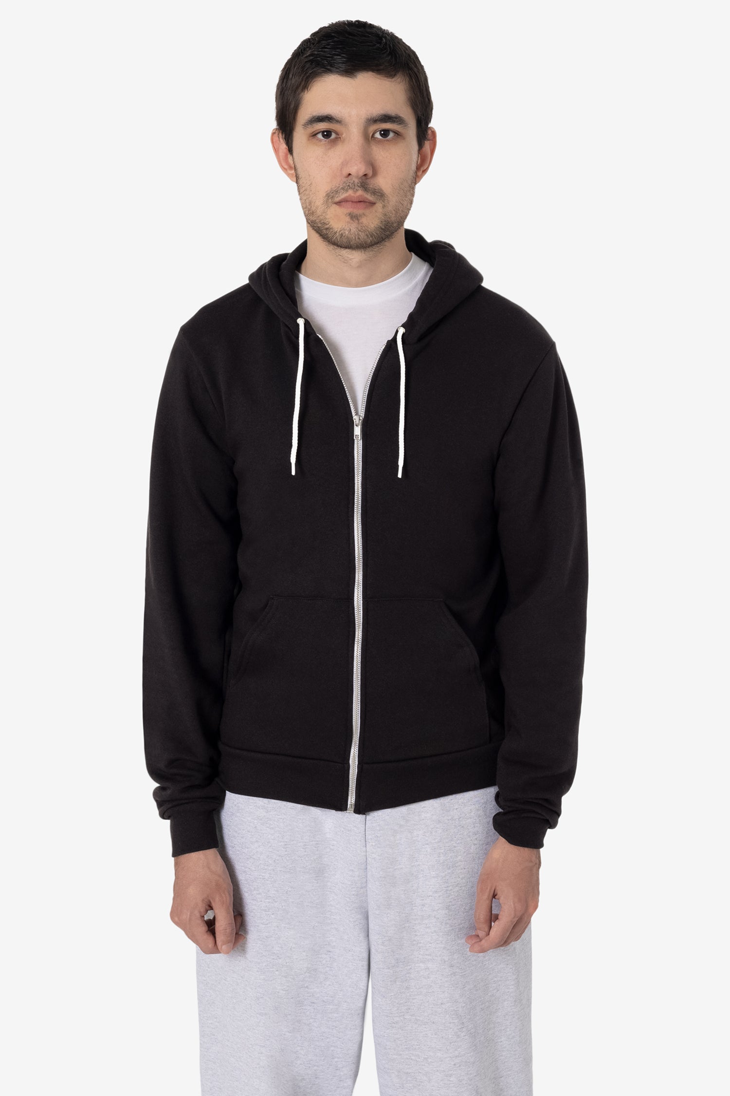 Los Angeles Apparel Flex Fleece Zip-Up Hoodie