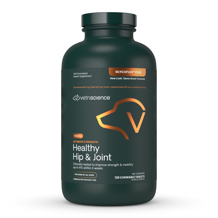 GlycoFlex Plus Extra Strength Hip & Joint Chewable Tablets for Dogs