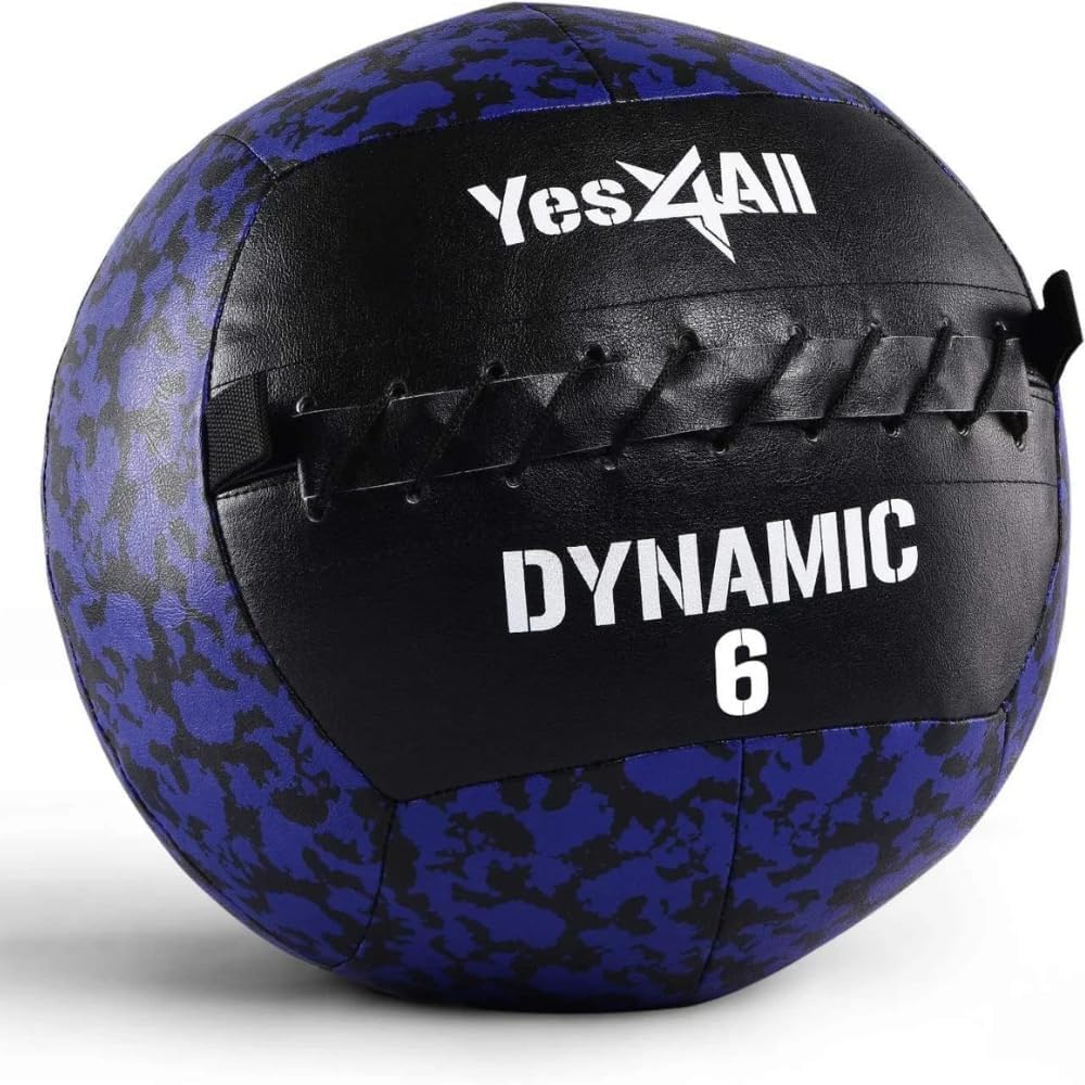 Yes4All Wall Ball - Soft Medicine Ball/Wall Medicine Ball for CrossFit and Strength Training