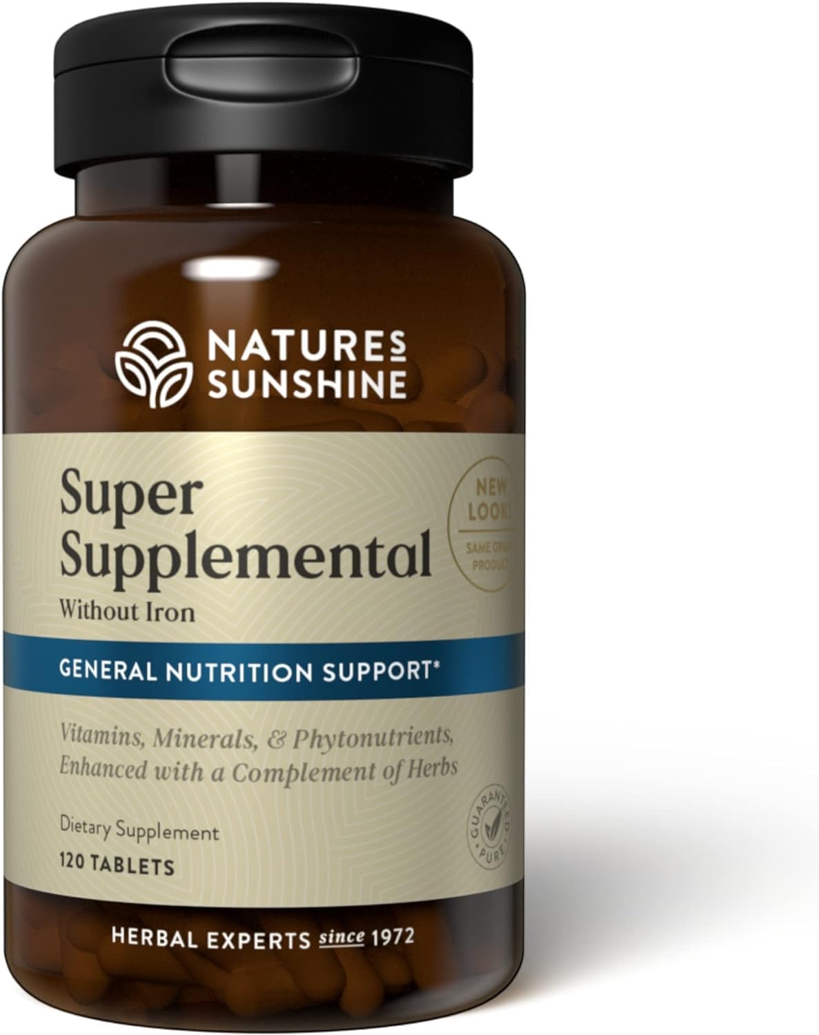 Super Supplemental Multivitamin Without Iron (120 Tabs)