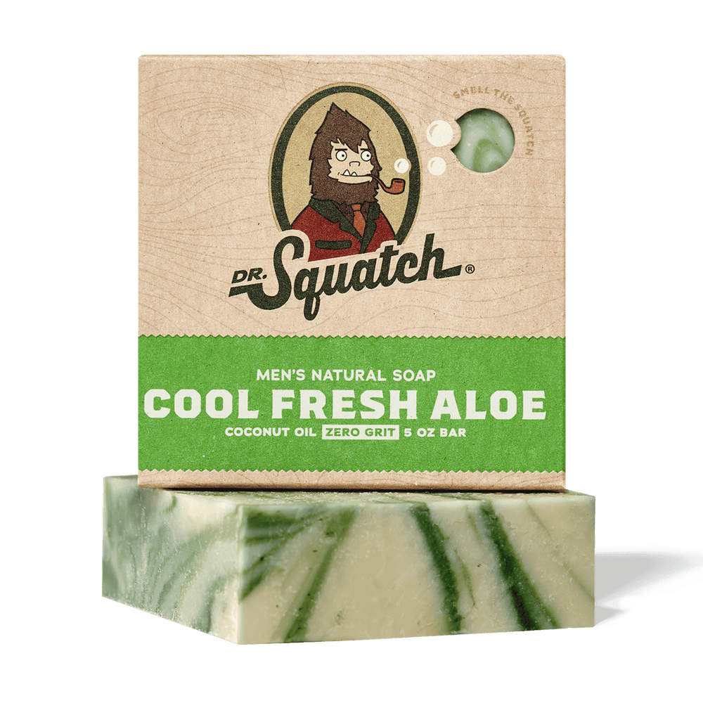 Dr. Squatch Cool Fresh Aloe Bar Soap