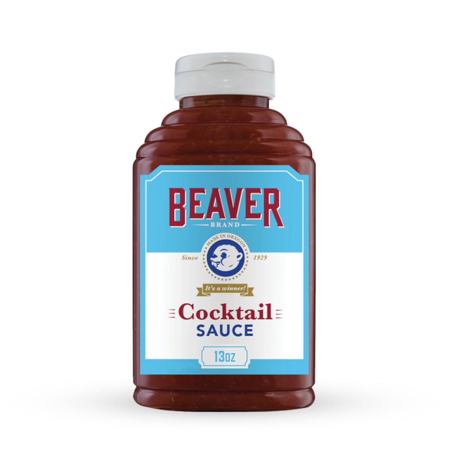 Beaver Brand Cocktail Sauce with Fresh-Grated Horseradish, 13 oz