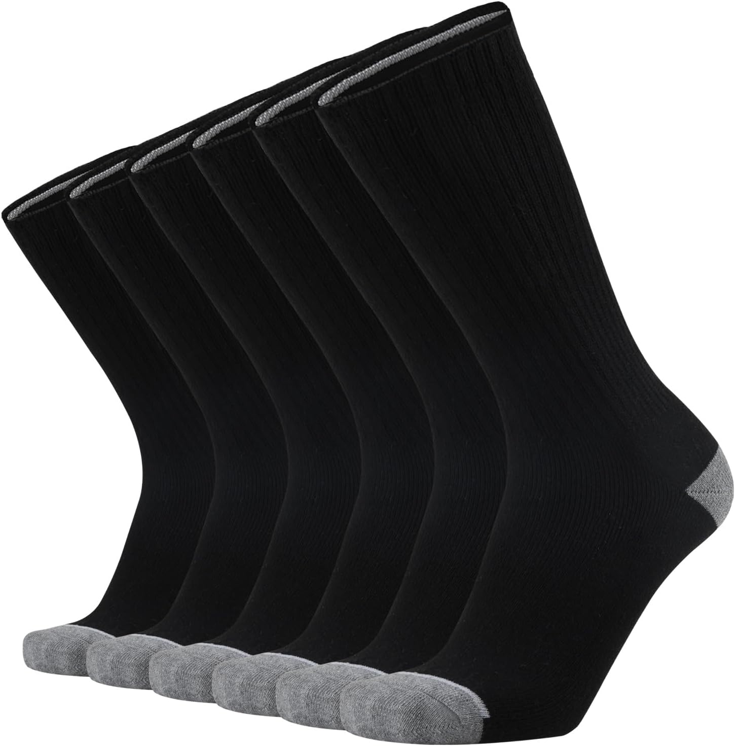 KMM Men Cotton Full Thick Cushion Crew Socks