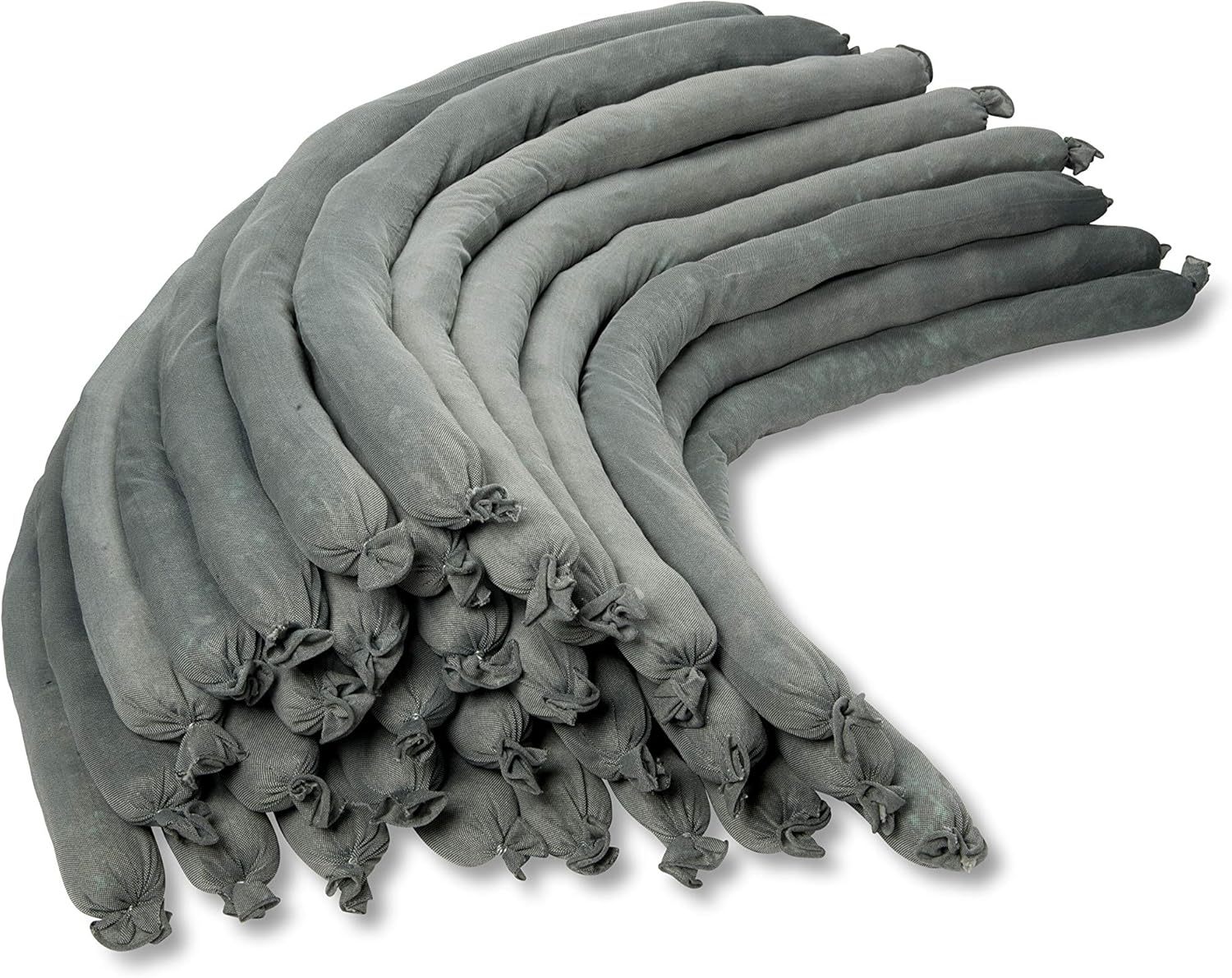 Aabaco Universal Absorbent Socks – Snake for Oil and Water, 3” x 48”, Pack of 30