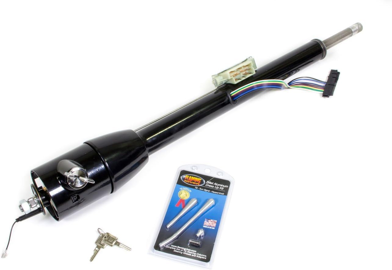 FR30005BK C3 Corvette Floor Shift Tilt Steering Column