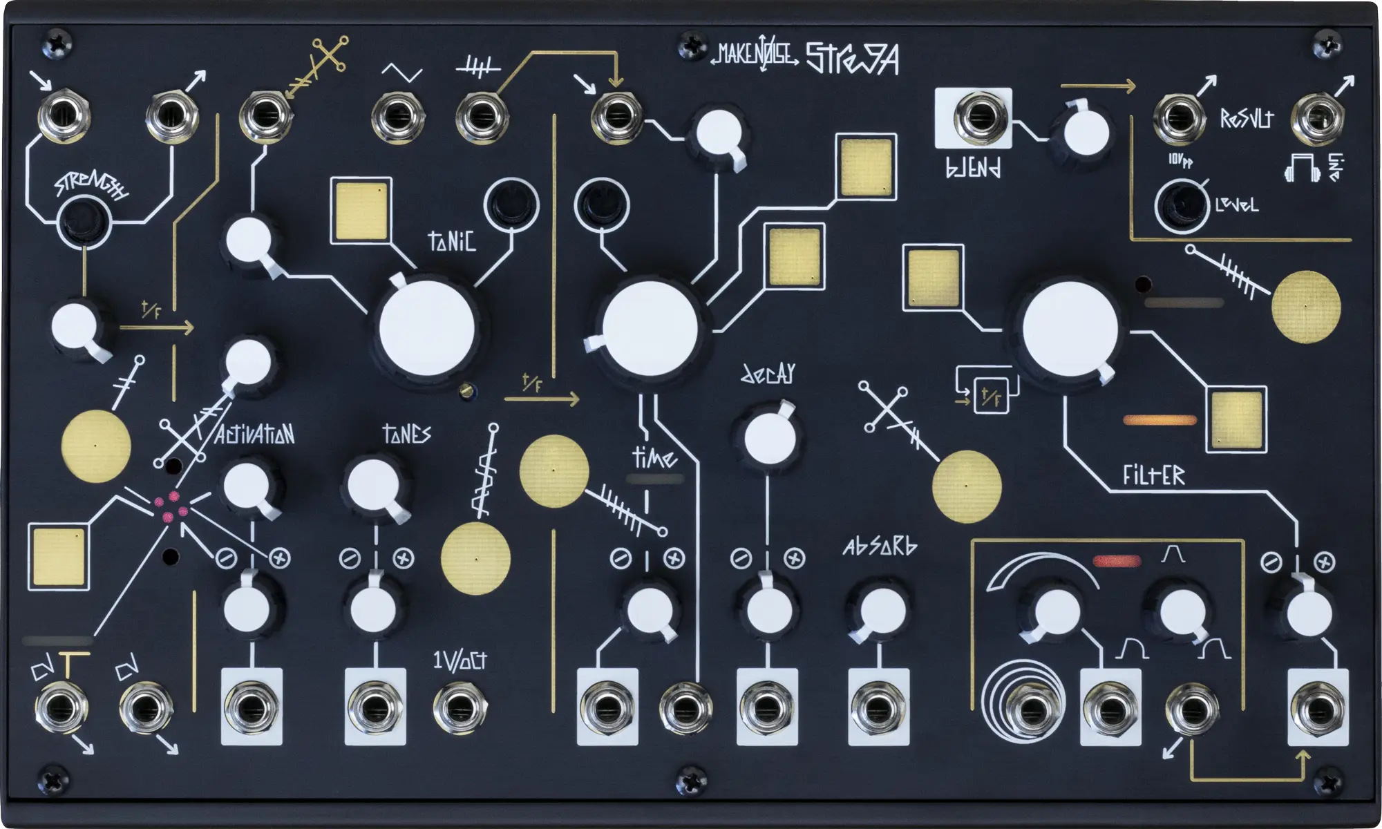 Strega Patchable Desktop Synthesizer