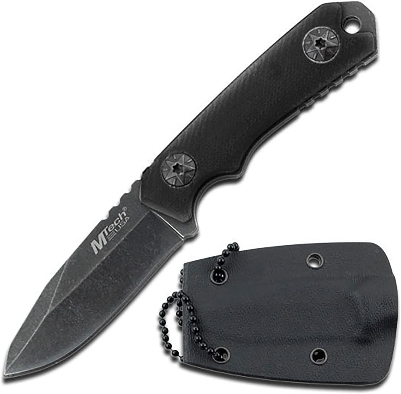 MTech USA MT-20-30BK Fixed Blade Neck Knife