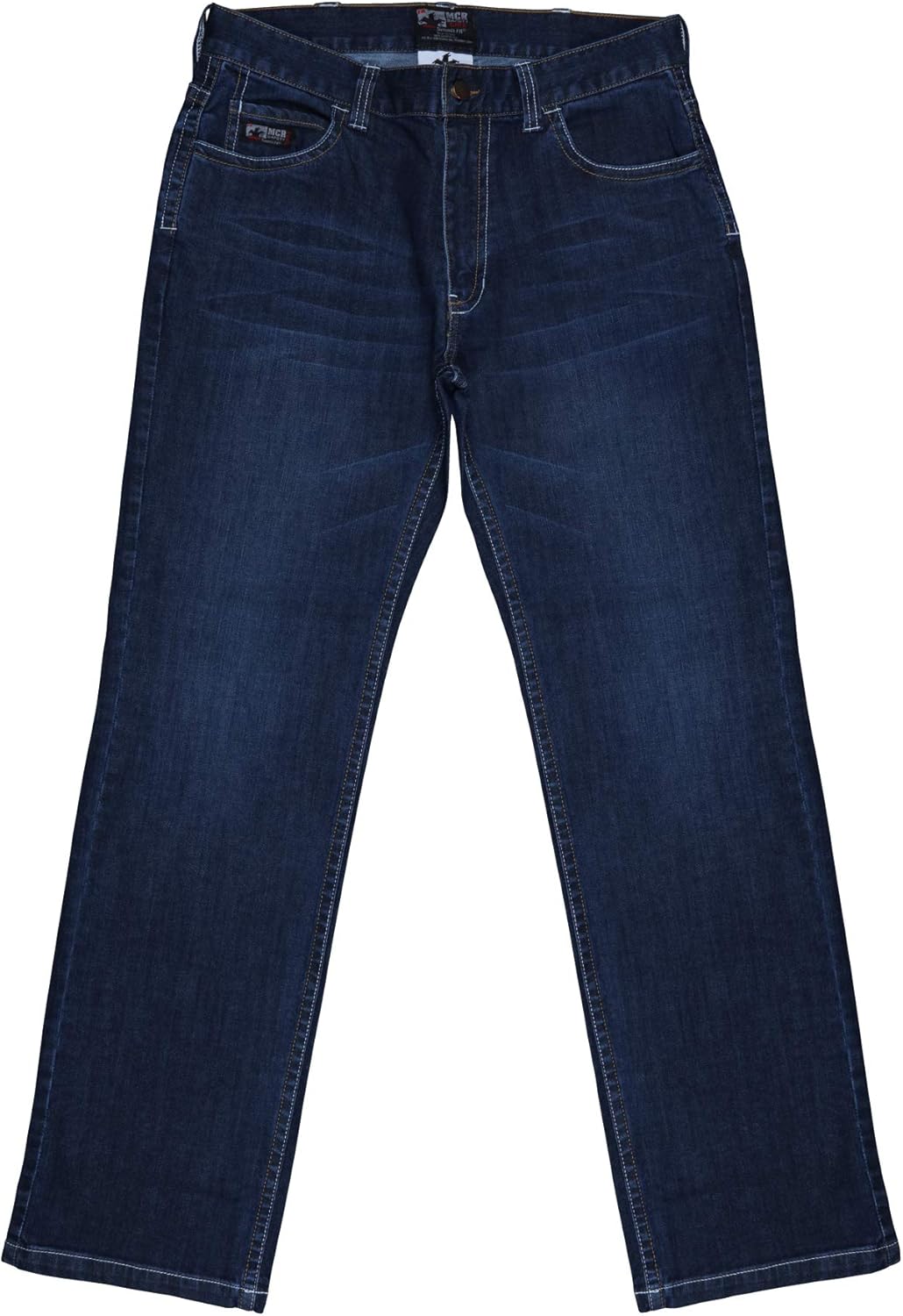 MCR Safety Flame Resistant FR Jeans, Relaxed Lightweight, Men's FR Work Jeans, 32-36