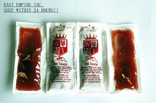 Generic Import Chinese Chili Hot Sauce 200 Packets