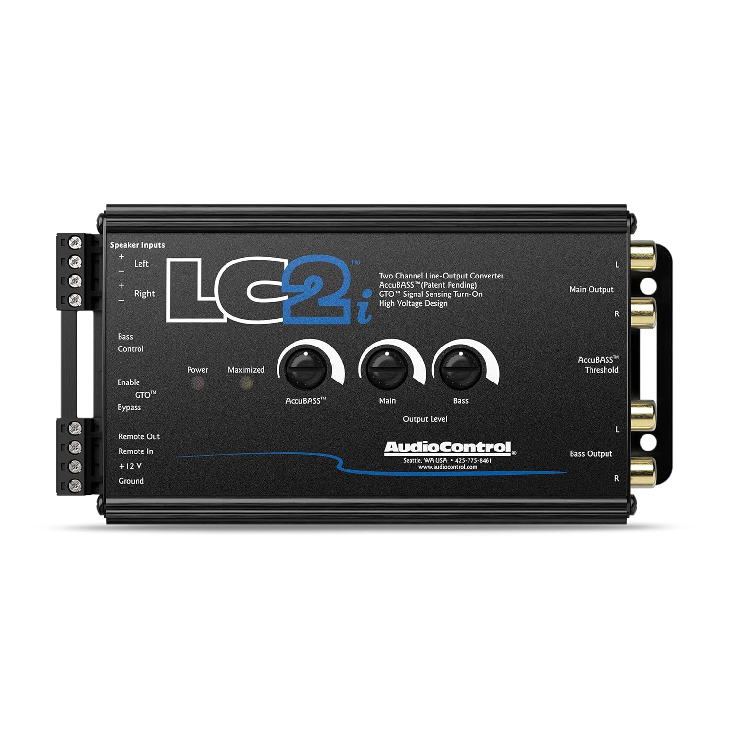 LC2i 2-Channel Line Output Converter with AccuBASS